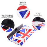 Leather Sun Visor Tissue Box Organizer for Universal Car Car Interior Accessory GMUNI