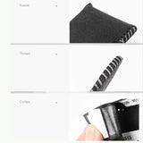 Suede Seat Belt Buckle Protector Cover Universal Fit Car Interior Accessory LINGLUYANG