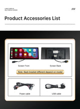 12.3 Inch Multimedia Linux Screen for BMW 1-4 Series