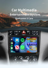 Android 15 2K QLED Head Unit for Mercedes-Benz C-Class 2005–2009 Android Head Unit RSNAVI