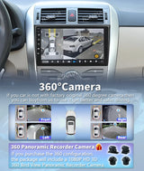 9-Inch 2K QLED Android Head Unit for Toyota Corolla 2007–2013