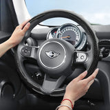 Carbon Fiber Snap-On Cover for Mini Cooper Countryman Car Interior Accessory Hocasen