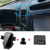 Wireless Fast Charging Phone Mount for KIA Sorento 2009–2015