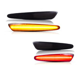 Amber Red Side Marker Lights for Corvette C6 2005-2013