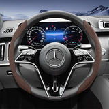 Mercedes Sports Suede Snap-On Wheel Cover 2Pc