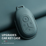 Leather Car Key Bag Case Cover Fob Car Key Bag Case OEM