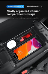 For ZEEKR 7X Car Armrest Storage Box Interior Modification Center Console Storage Box