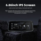6.86 inch Wireless CarPlay GPS for Universal Motorcycle