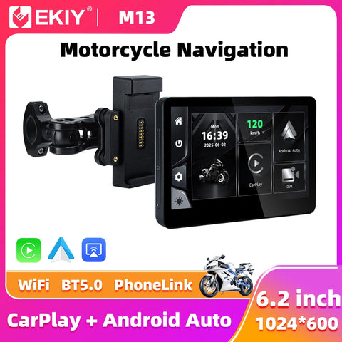 Android Head Unit Wireless GPS for Universal Motorcycle Android Head Unit EKIY