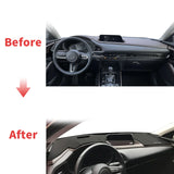 Anti-Glare Dashboard Mat Cover for Mazda CX-30 2019–2024 Dashboard Mat CATUSIKI