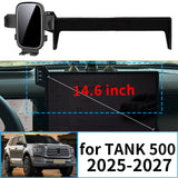 Smart Wireless Charging Phone Holder for Tank 500 2025-2027 Car Phone Holder CATUSIKI