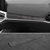 For BMW 2020-Latest Model 3er G20 G21 G28 Made of Alcantara Center Console Dashboard Trim Sticker Car Interior Tuning Accesso