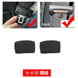 Leather Safety Belt Cover Pad Universal Fit Car Interior Accessory LINGLUYANG
