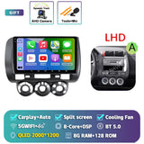 2K QLED Android Head Unit with Wireless CarPlay for Honda Jazz