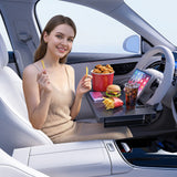High-Grade Universal Car Steering Wheel Table Foldable Vehicle Laptop Desk Food Tray Auto Interior Accessories Car Interior A