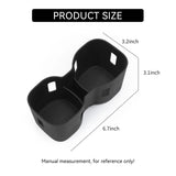 Chery OMODA 5 C5 E5 EV Model 2024 2025 Cup Holder Shock-Absorbing Storage Tray TPE Central Armrest Cup Box Tidying Car Interi