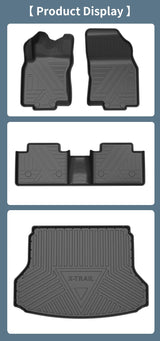 TPE All-Weather Floor Mats for Nissan X-Trail T32 2014–2020 Car Floor Mat OEM