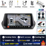 9-inch QLED Android Multimedia Player for Peugeot 208 2019–2022