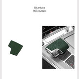 For Audi A6 A7 (2019-2025) Sport Gear Shift Knob Cover Boot Trim Sticker Made of Alcantara