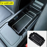 Center Console Organizer Armrest Box for Volvo XC40 C40 Car Interior Accessory LINGLUYANG