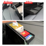 Smabee Car Dashboard Tray for VW ID.4 ID4 Center Console Display Storage Box Hidden Tray Behind Screen Accessories Organizer