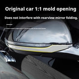Rearview Mirror Anti Collision Trim Strip Decoration for Mercedes Benz E300L, GLC300L, C260L, S450L, GLA, GLB Rearview Mirror