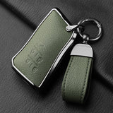 5 Button Metal and Leather Car Key Case Cover For Lexus LM350h LM500H