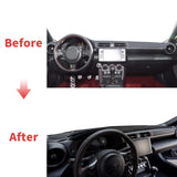 Premium Synthetic Fiber Dashboard Cover for Toyota 86 Dashboard Mat CATUSIKI