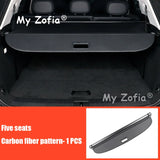 For Chery Tiggo 9 2025-2026 Car Cargo Cover Trunk Retractable Parcel Rack Waterproof Shield Privacy Cargo Cover Auto Accessor