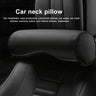 Leather Neck Pillow Lumbar Support for Universal Car