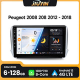 Android 13 Multimedia Head Unit for Peugeot 2008 208 Android Head Unit JIUYIN