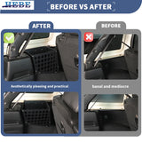 Trunk Storage Organizer for Jeep JL 2023 Car Interior Accessory HEBE