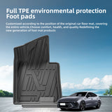Hyundai Sonata 11th 2024-2025 N-line Car Cargo Liner Trunk Pad TPE 3D All Weather Protection Accessories Black