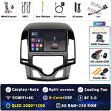 2K QLED Android 15 Multimedia Player for Hyundai i30 2007-2013