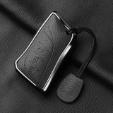 Aluminum Alloy Goatskin Car Key Case Cover For Lexus