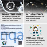 Dual Beam Projector Headlights for Toyota Highlander 2001