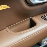Door Storage Box Trim for Volvo XC90 2015-2026 Car Interior Accessory LINGLUYANG