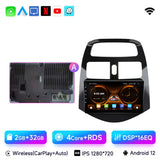 9-inch Android 12 Head Unit with CarPlay for Chevrolet Spark