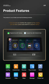 12.3-Inch Wireless CarPlay Multimedia Display for BMW 1 2 Series