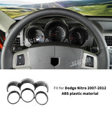 Interior Trim Carbon Fiber for Dodge Nitro 2007-2012
