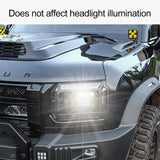 For Jetour Traveller T2 Car Headlight Cover Protector Scratch and impact Resistant Front Headlamp Protection Accessories Lamp
