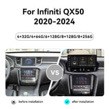 12.3 Inch Android 14 Head Unit for Infiniti QX50 2020–2024 Android Head Unit Aotsr