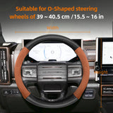 Suede Matte Carbon Fiber Steering Cover for GMC Sierra