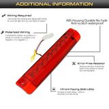 LED 3rd Brake Light Assembly for Toyota 4Runner 2010-2020 Car Interior Accessory iJDM