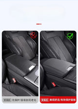 For Audi A6L A4L A5 Q5L A7L Car Central Armrest Box Pad Protection Cover Interior Decoration Accessories