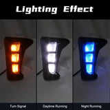 Dynamic LED DRL Fog Lamps for Kia Pegas 2018-2019 Car Interior Accessory MAGIC COLORM