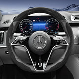 Mercedes Sports Suede Snap-On Wheel Cover 2Pc