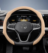Premium Suede Steering Wheel Cover for VW Golf/Jetta