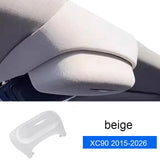 Roof Sunglasses Glasses Holder for Volvo XC60 S90 Car Interior Accessory LINGLUYANG xc90 beige