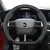 Suede Matte Carbon Fiber Cover for Opel Astra Insignia Car Interior Accessory Hocasen
